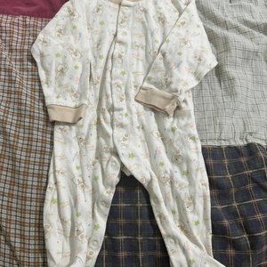 Chick Pea Button Up Sleep & Play Size 3-6 Months